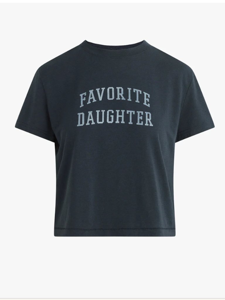 Favorite Daughter The Cropped Collegiate Tee